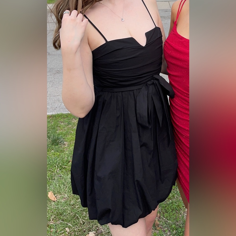 Perfect black mini dress for every occasion!